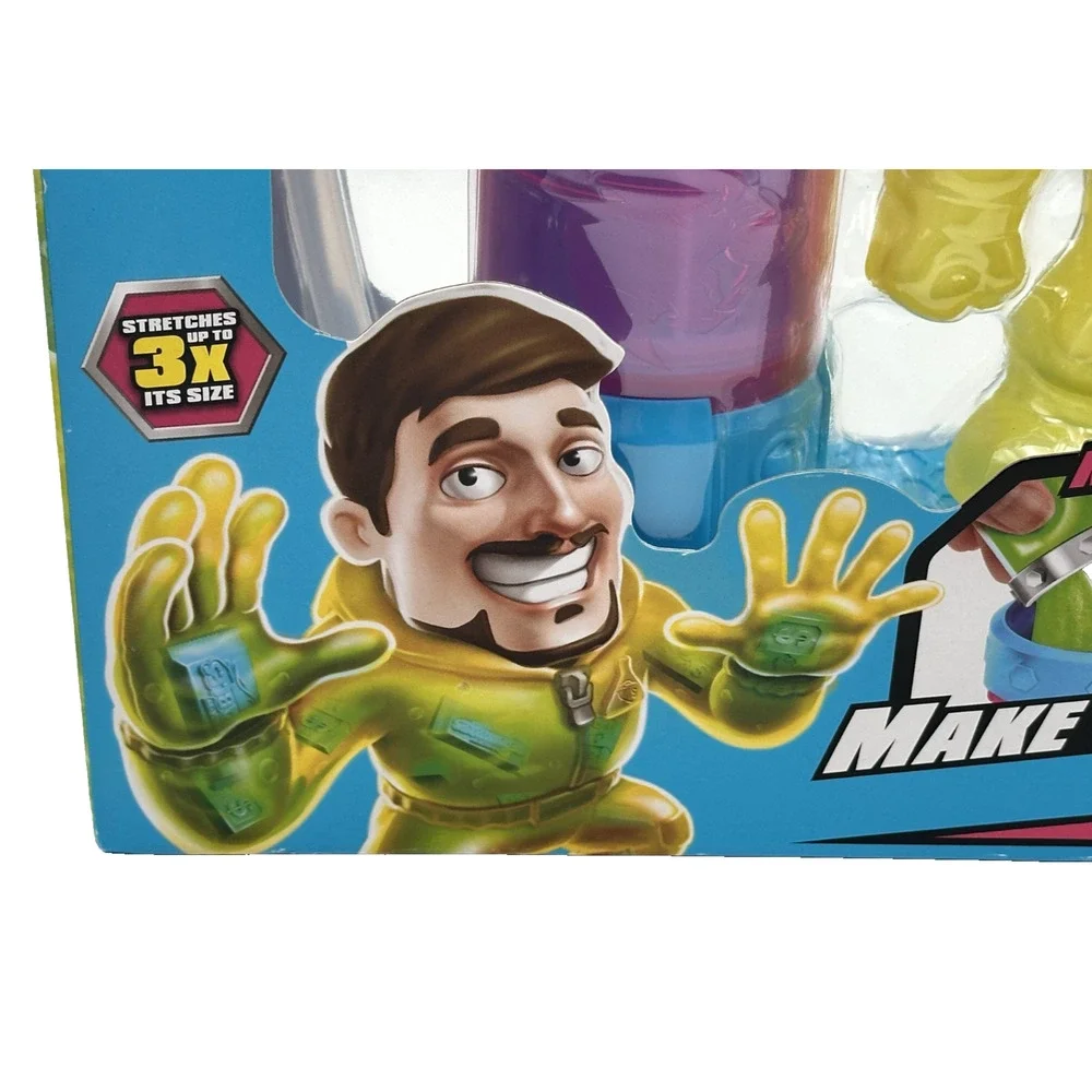 MrBeast Lab Creation Station Stretchy Action Figure DIY Kids Toy Moose Toys